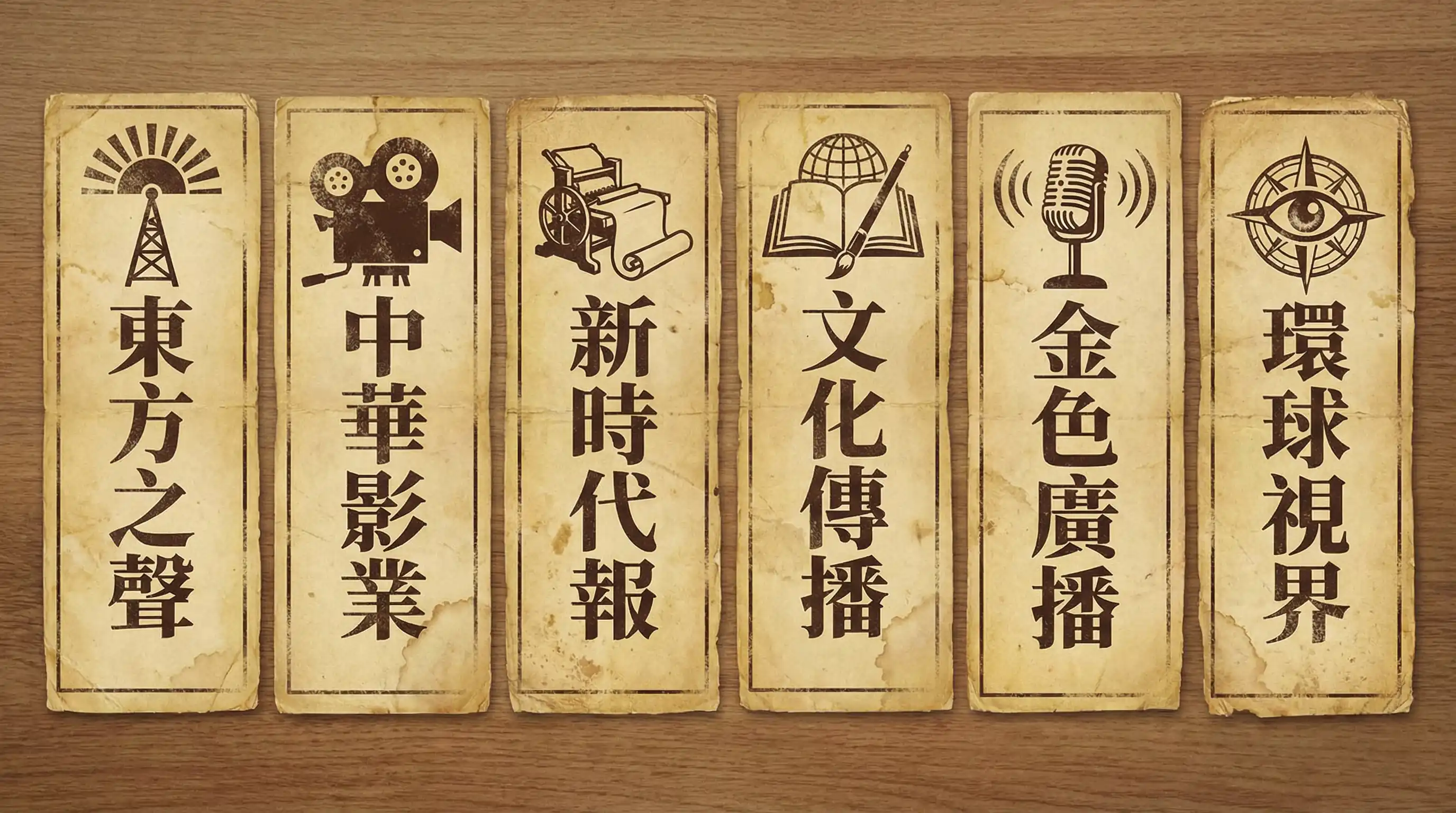 草莓视频 合作伙伴 - 东方之声、中华影业、新时代报、文化传播、金色广播、环球视界
